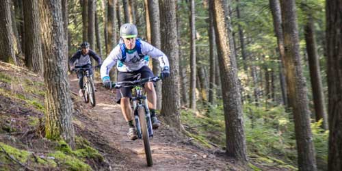 Biking at Bear Brook - Photo Credit NH Division of Travel and Tourism Development