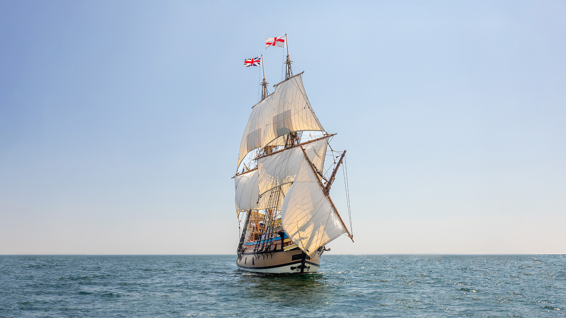Mayflower II - Photo Credit Plimoth Patuxet Museums - Plymouth County, MA